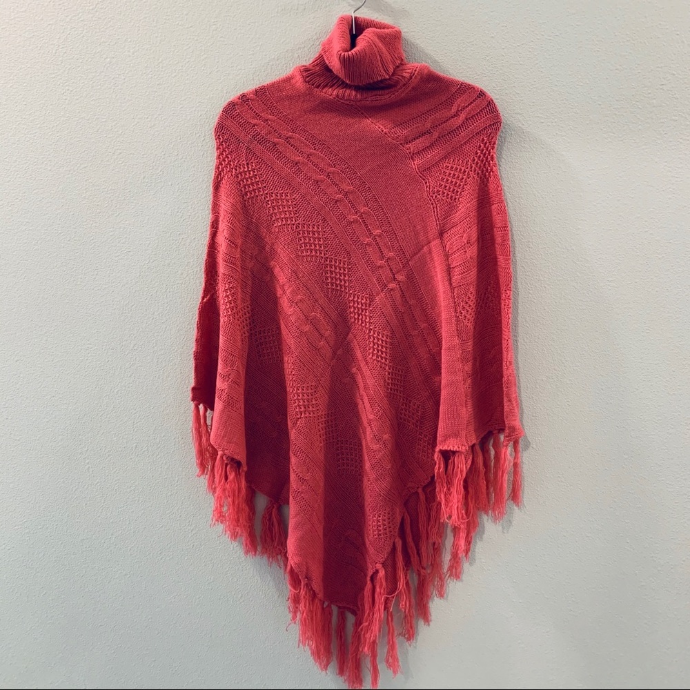 Boutique Plus Size Knit Poncho